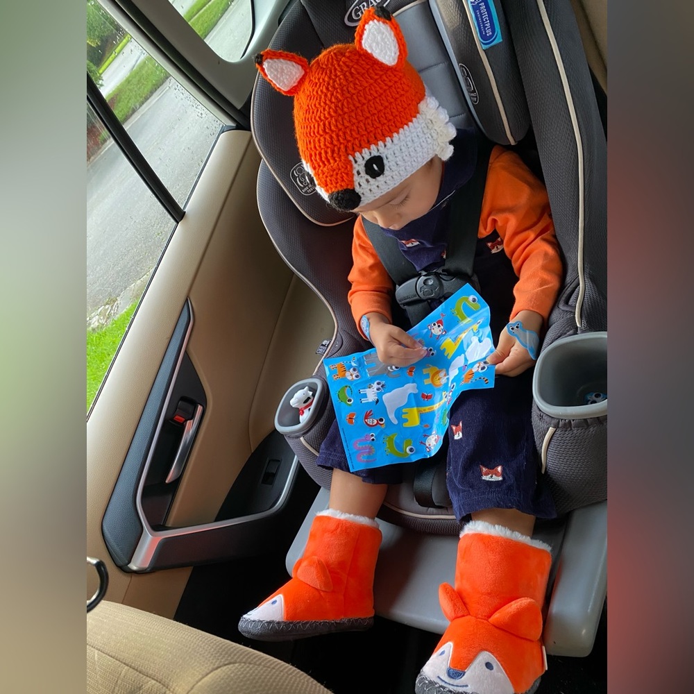 Toddler fox Halloween costume
